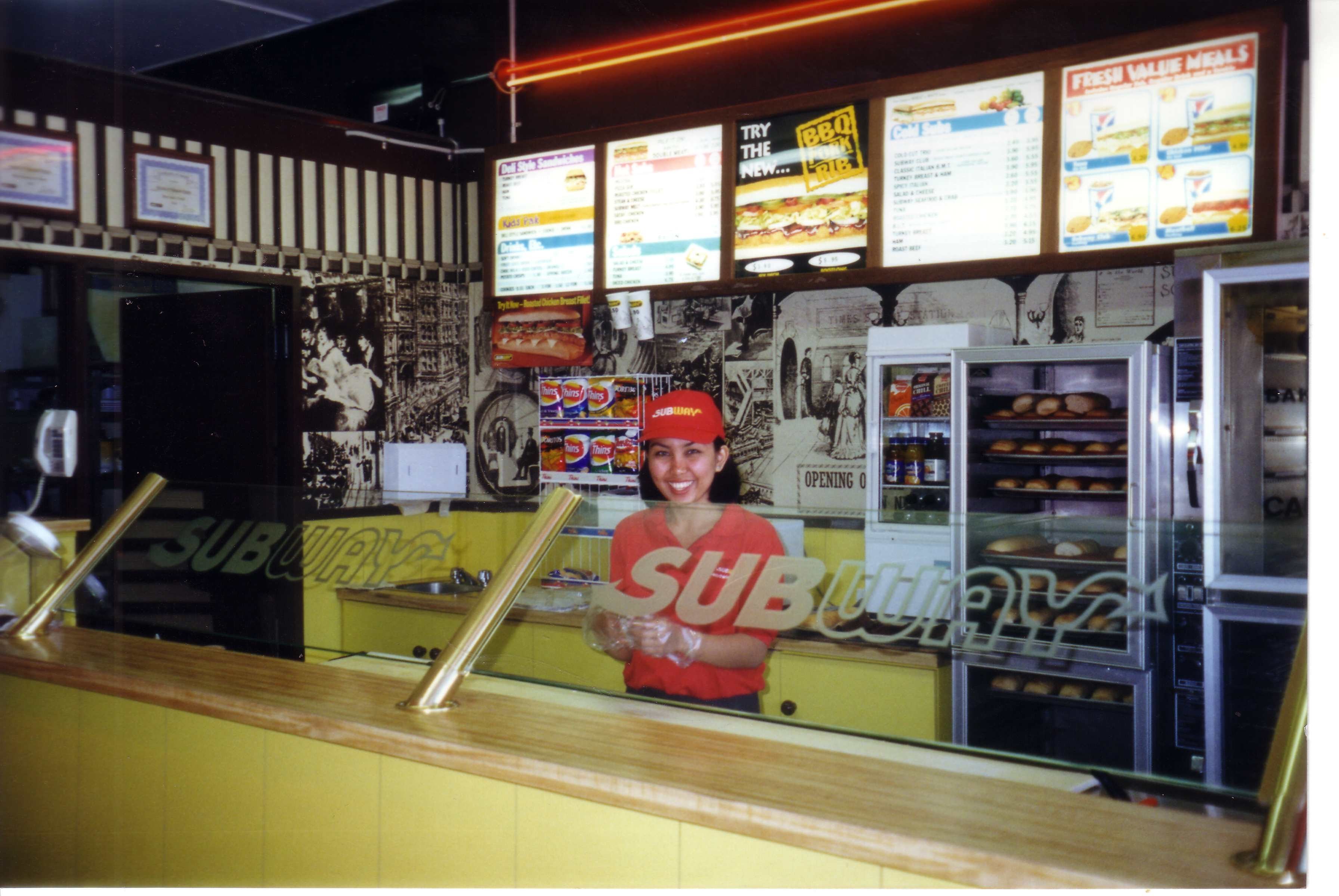 A photo of the Subway I worked at -- it's closed now Subway Restaurant