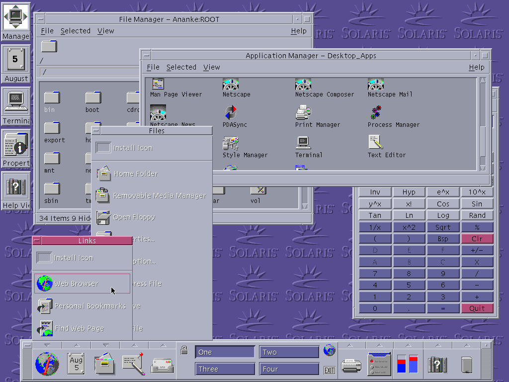 UNIX Common Desktop Environment UNIX Common Desktop Environment