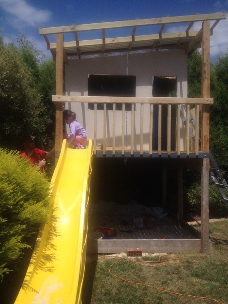Attaching balusters to the verandah
